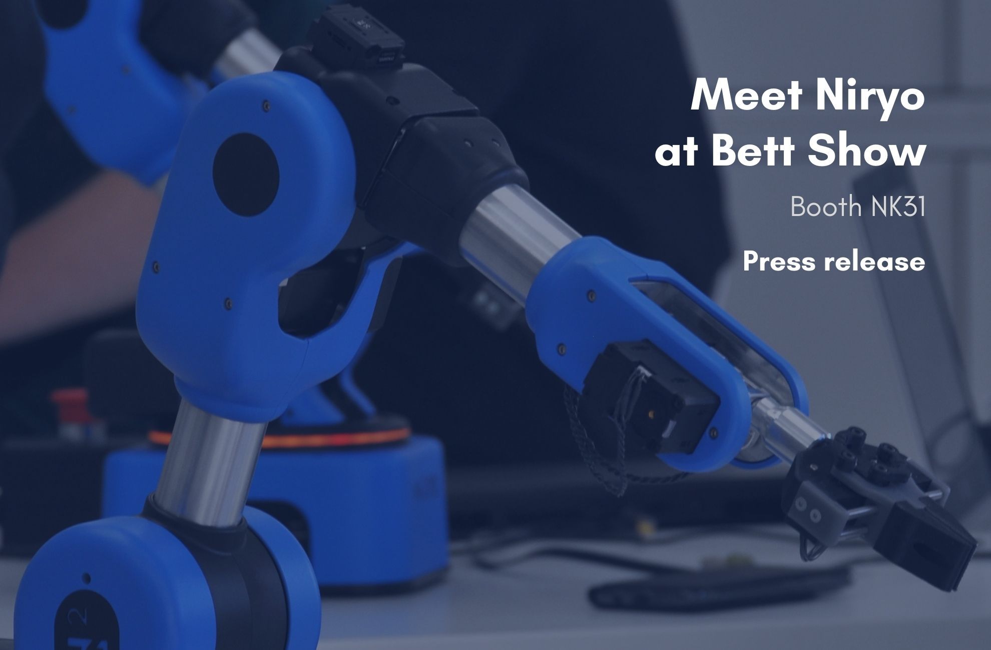 Meet Niryo, a robotics startup at the Bett show